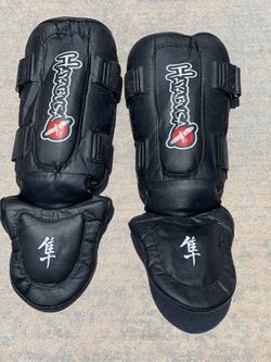 Hayabusa Pro striking shin guards
