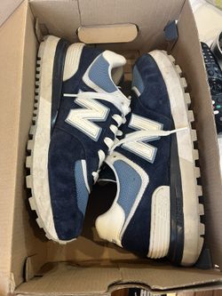 New Balance Blue White Grey Size 9