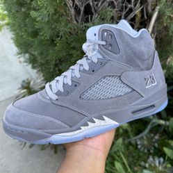 Jordan 5 Wolf Grey 2026 Size 12M 11M 10.5M 8.5M 8M