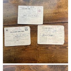 3 packets of ww2 rations
