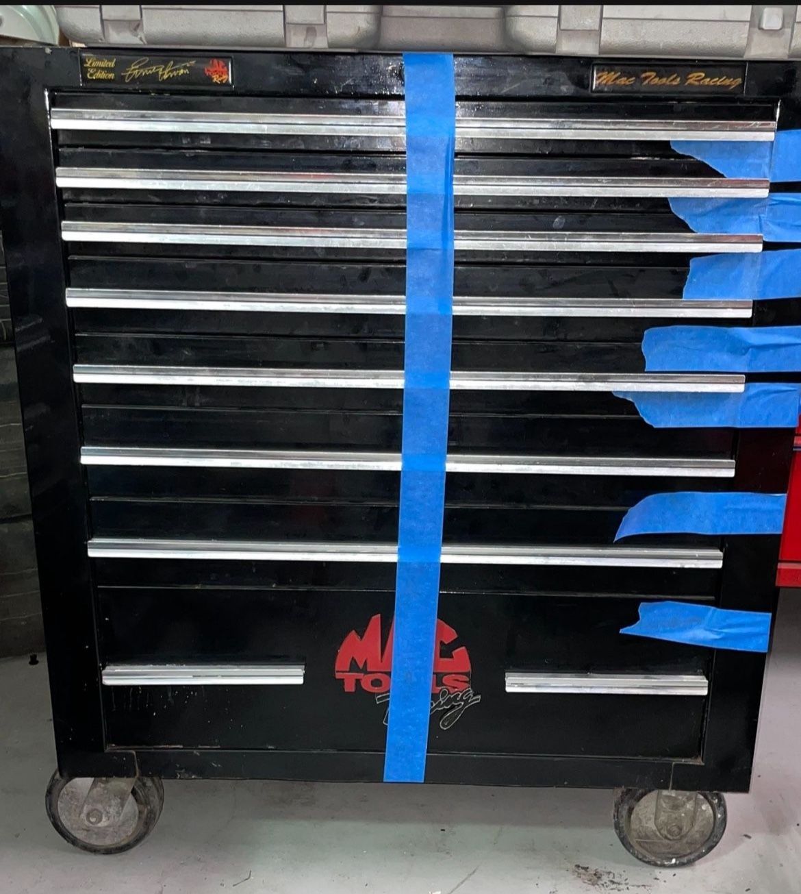 Mac Tools Racing Box Limited Edition Ernie Irving