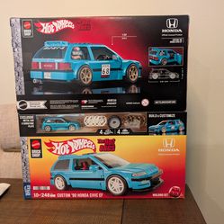 Hot wheels Brick shop Honda Civic ef lego