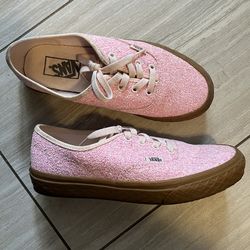 Pink glitter vans