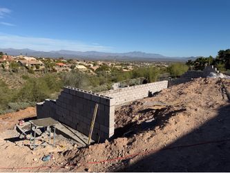 Masonry block walls / stucco / repair