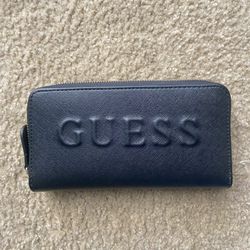 GUESS Zip Around Wallet