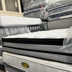 King Pillowtop Mattress Set 