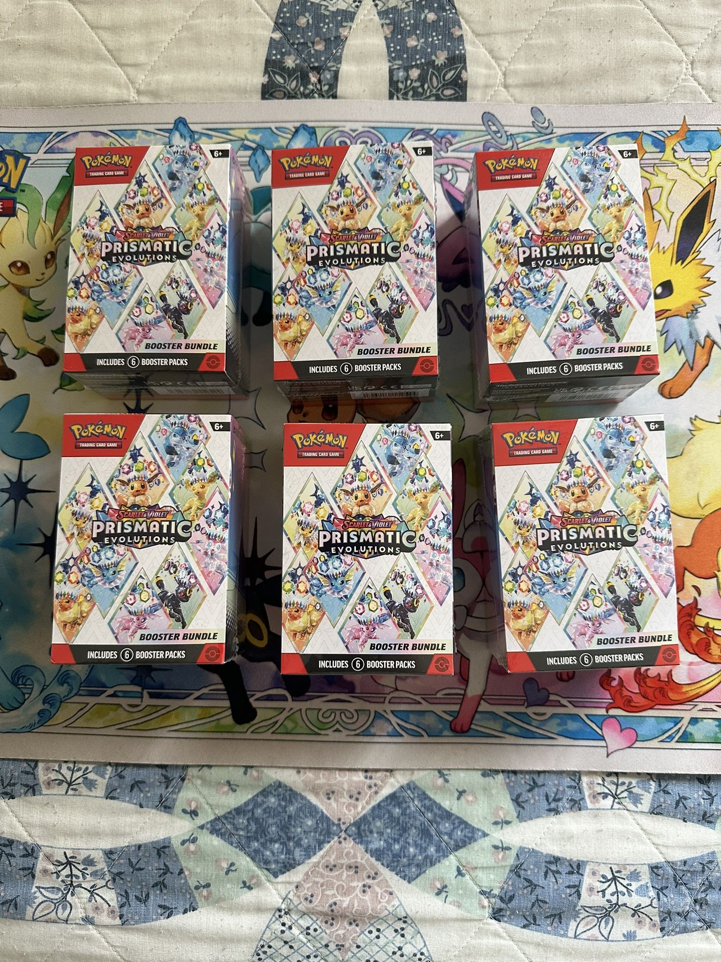 Pokemon Prismatic Booster Bundle