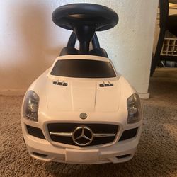 Mercedes-Benz Ride on push car with sounds