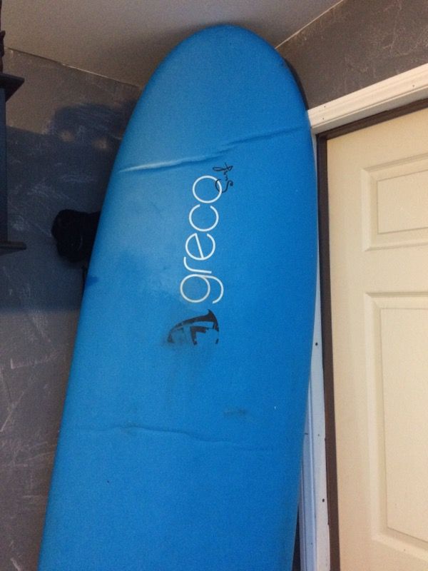 Greco 2.0 soft top surfboard 8ft