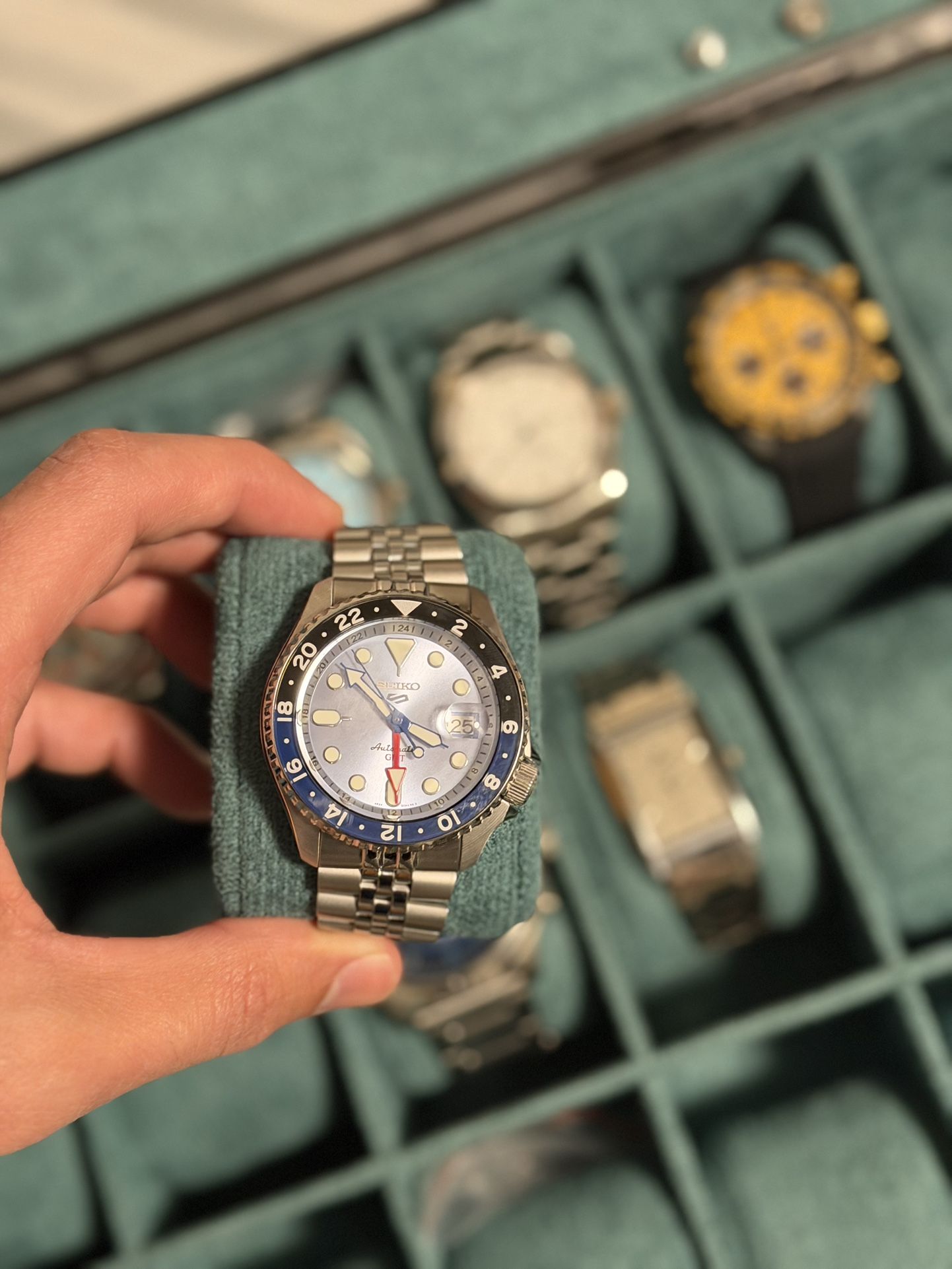 Seiko Mod: Ice Blue GMT