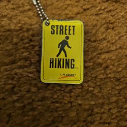 Vintage Pink LA Gear Street Hiking Hangtag