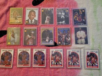 Michael Jordan 16 raw card basketball card lot