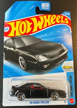 Hot Wheels (98 Honda Prelude) Black