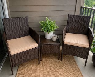 Outdoor Chair and Table