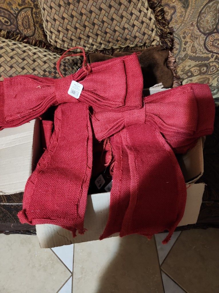 Moños Navideños O Para Cualquier Areglo 