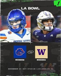 Washington Vs Boise St LA BOWL