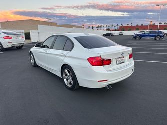 BMW 328i Sedan White Sedan
