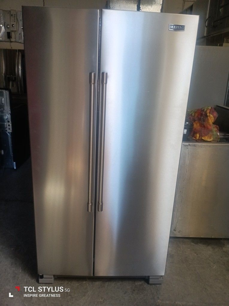 Refrigerator Maytag Like New Everything Is And Good Working Condition 3 Months Warranty Delivery And Installation