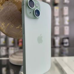 iPhone 15 Unlocked Green Color 128Gb With Warranty 