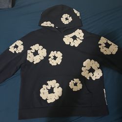 Hoodie Denim Tears Navy Blue 