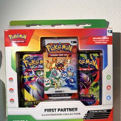 First Partner Illustration Collection Pokemon