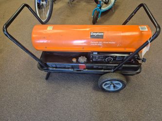 Dayton 210,000 BTU Portable Oil Fired Torpedo Heater