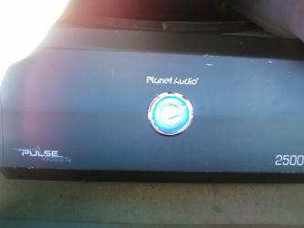 2500 watt amp and or 15 inch subwoofer