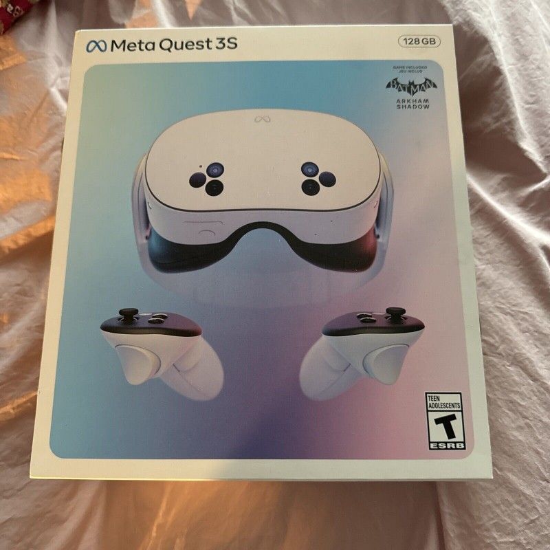 Brand New Meta Quest 3S All-in-One-Headset - Get Batman: Arkham Shadow Sealed.