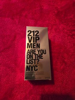 212 vip men perfume