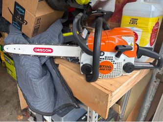 MS - 170 Stihl Chainsaw used one time