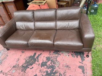 Brown couch