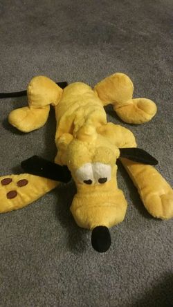 Pluto stuffed dog