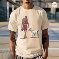 Michael Jordan G.O.A.T Legend T-Shirt Short Sleeve Graphic Tee