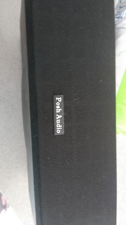 Posh audio speaker