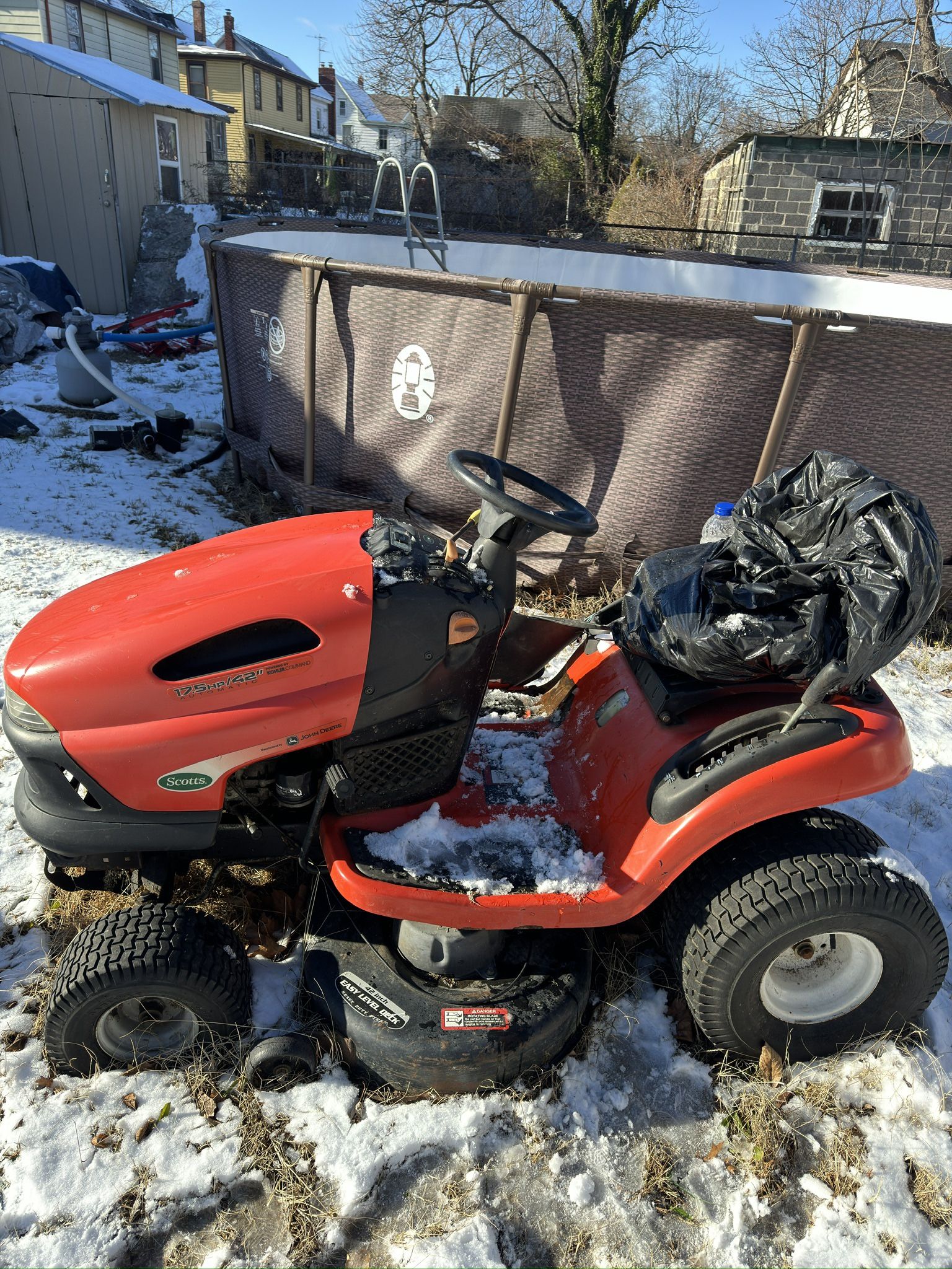 Scott Edition John Deer Ride On Lawn Mower