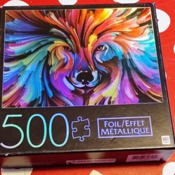 500 Piece Foil Puzzle