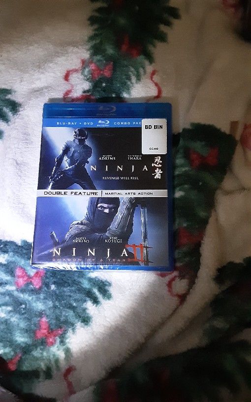 Blu Ray + DVD Blu Ray Combo Pack New Never  Opened  Ninja 