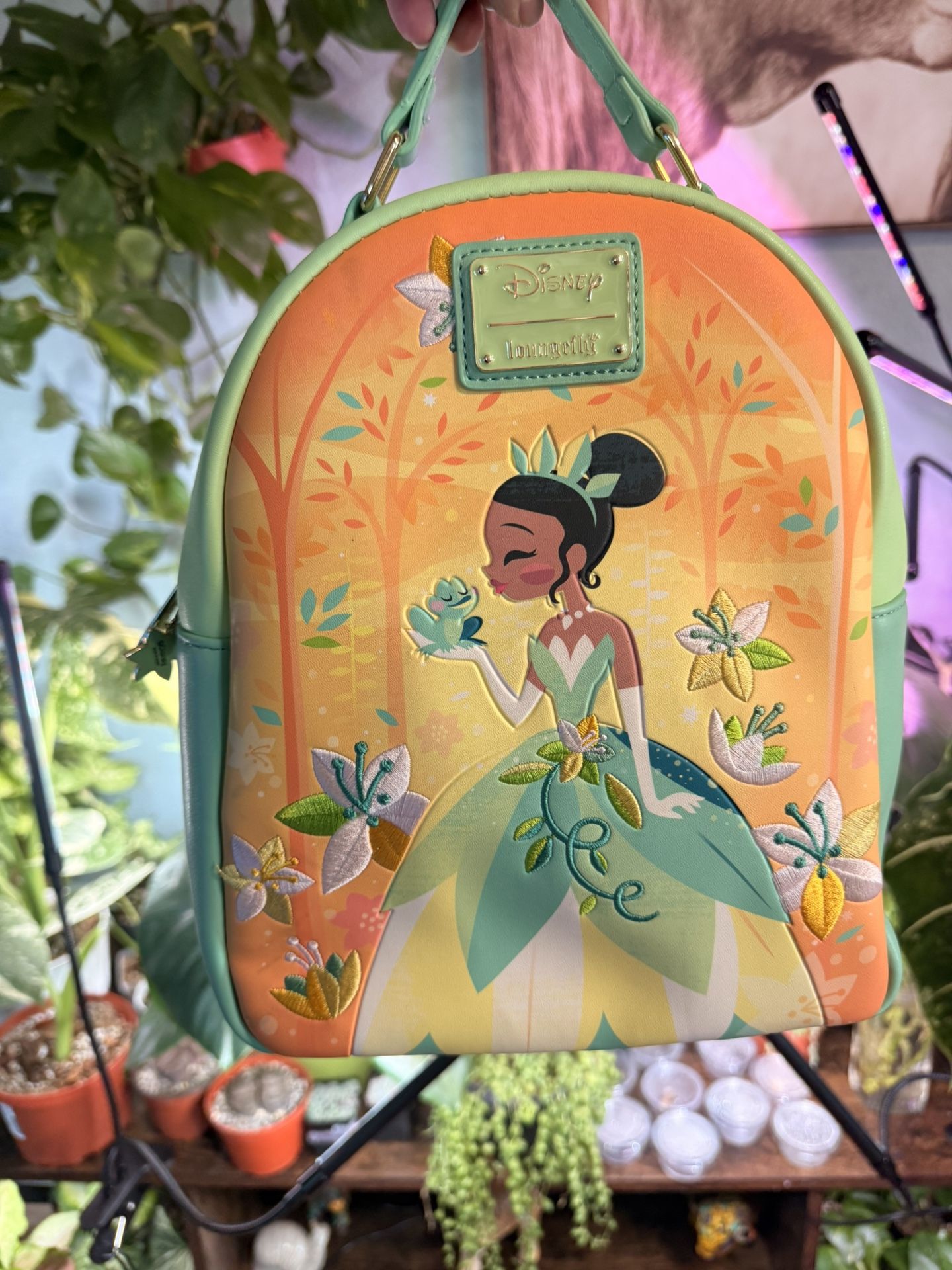 Loungefly Princess And The Frog Bag With Wallet