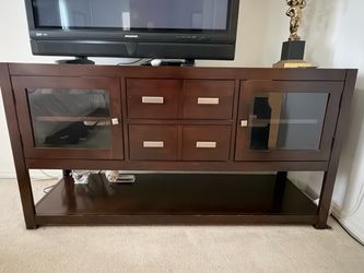 Wooden Entertainment Center/TV Stand