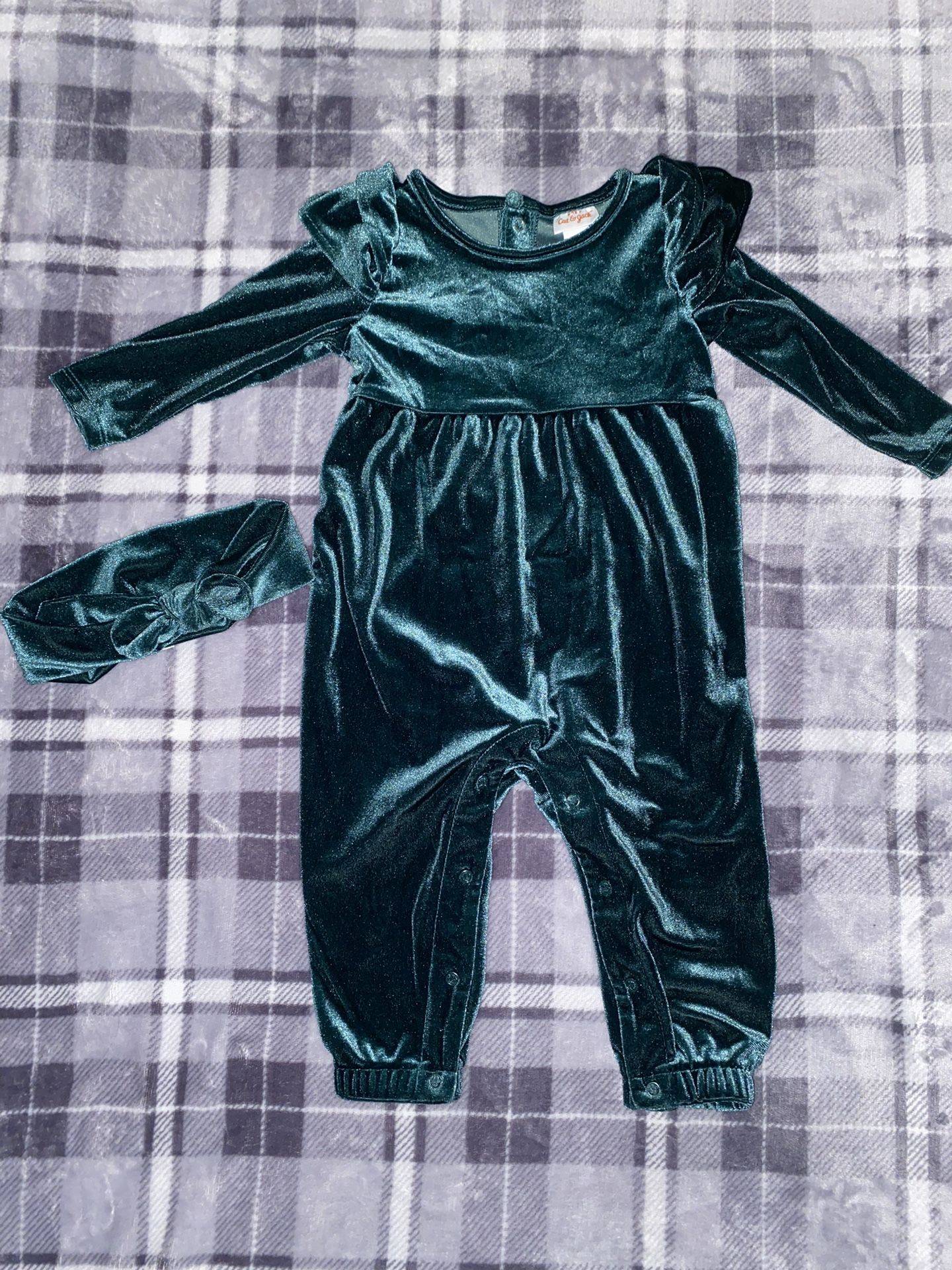 baby girl Christmas outfit cat and jack