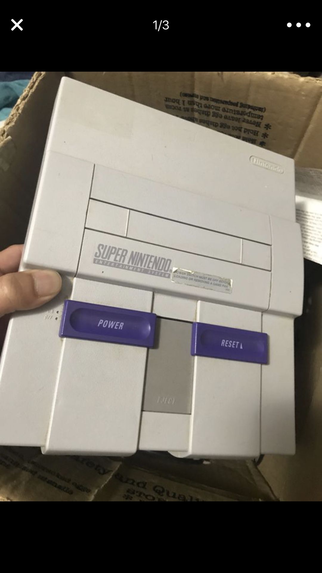 Original Super Nintendo