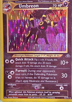 Umbreon Pokémon Card