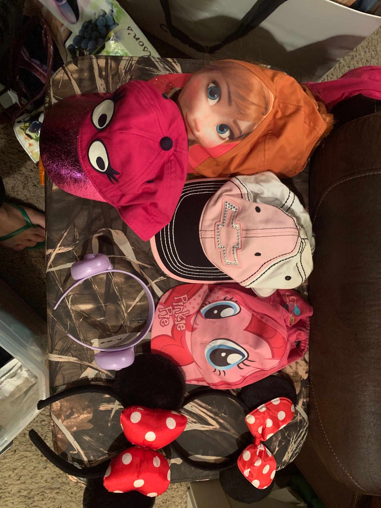 Girl Minnie mouse ears hats