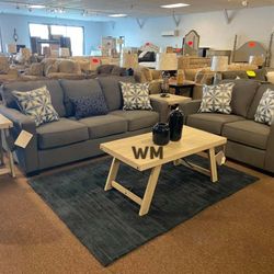 Kiessel Nuvella Living Room Set /couch /Sofa and Loveseat 