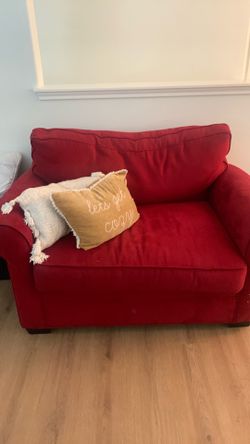 SUPER COMFY RED MINI SOFA