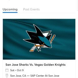 San Jose Sharks Tickets 