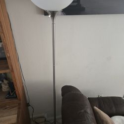 Ashley Furniture King Bed Frame And Modern Lamp $475