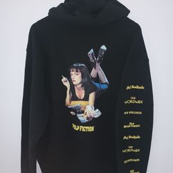 HUF X Pulp Fiction New Hoodie size Medium and Large 