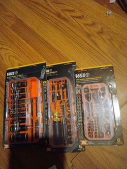 Klein  tool sets
