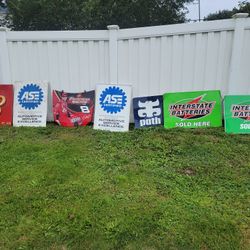 Automotive Metal Signs